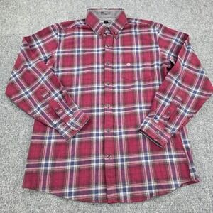 Eddie Bauer Mens Relaxed Fit‎ Field Flannel Long Sleeve Shirt Plaid Size M